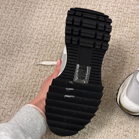 vintage havanna White and Gold Star Sneakers - Picture 7 of 7